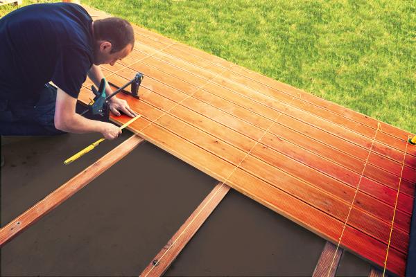 Aménagement des allées, massifs et haies - Géotextile Recyclé Marron Travaux Extérieurs - 100 g/m² - 1 m x 20 m - MEDIA_EN_SITUATION_1